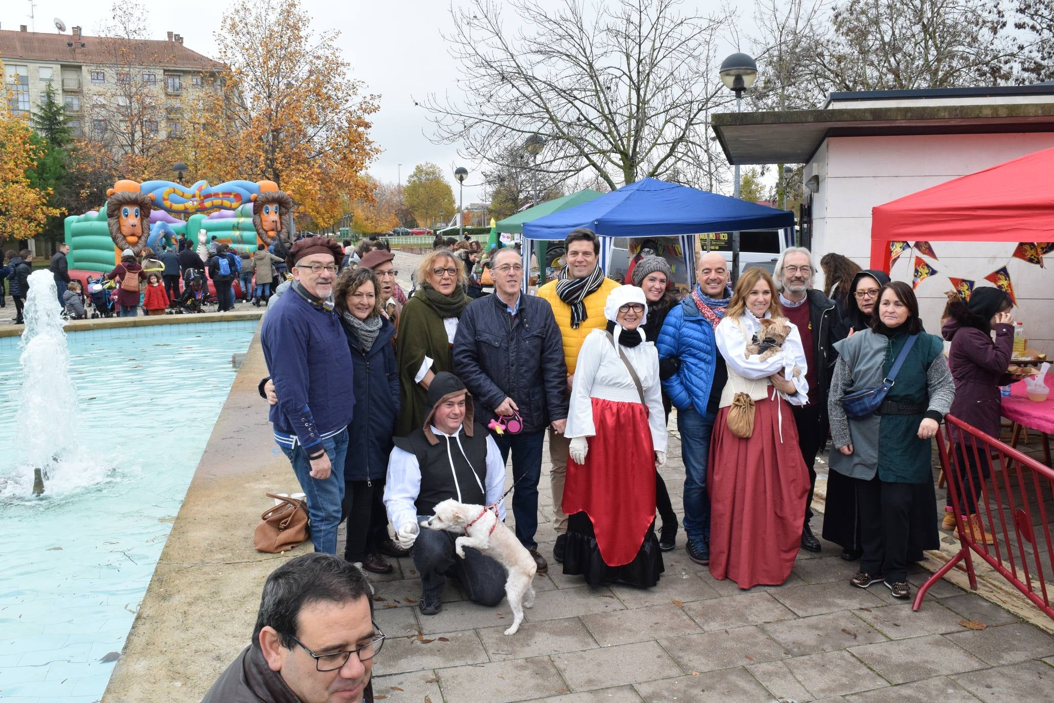 Fiesta de la patata asada medieval en el Parque San Adrián