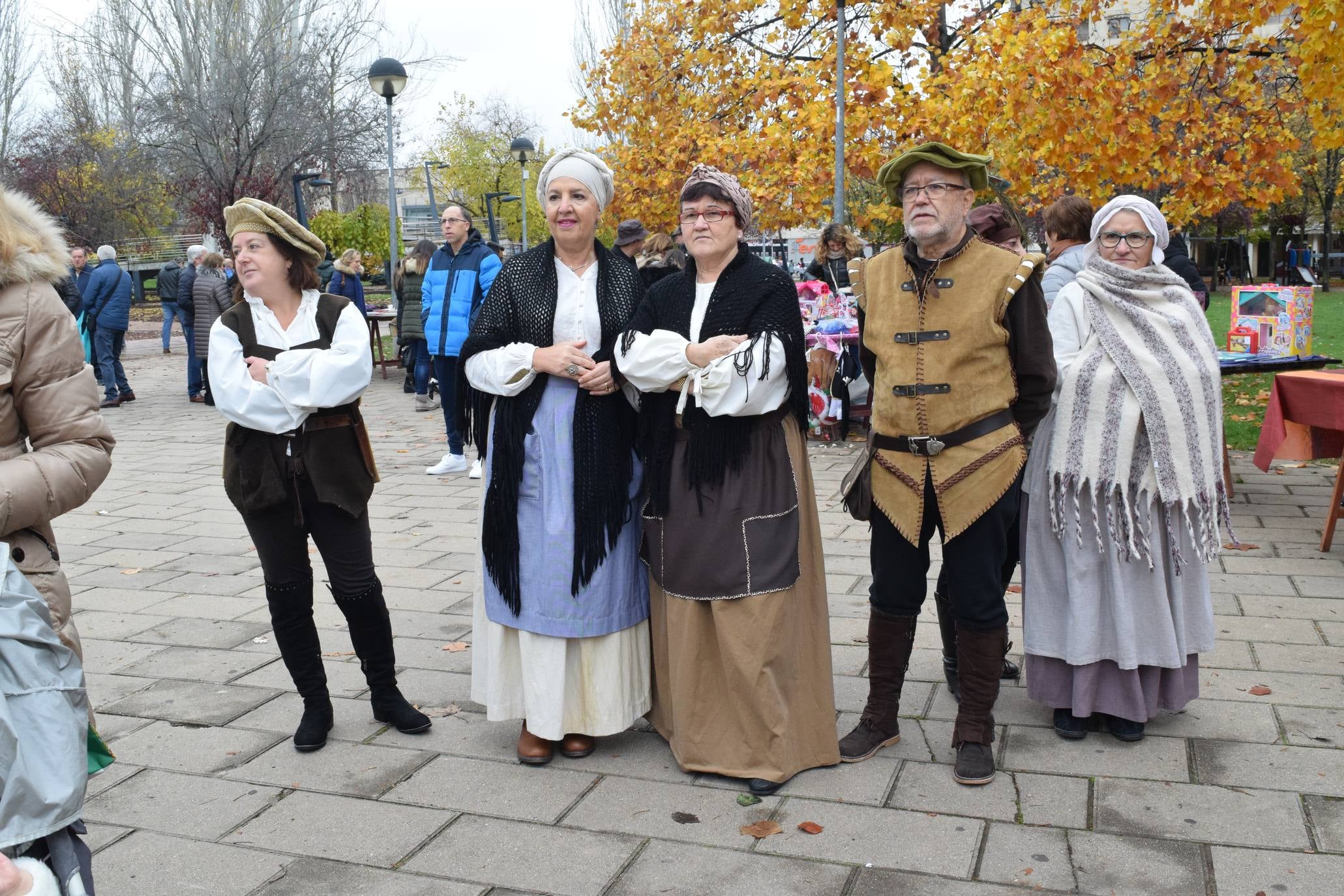 Fiesta de la patata asada medieval en el Parque San Adrián