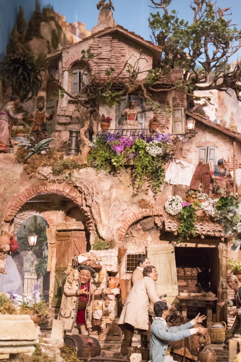 El belén napolitano vuelve a lucir en la Catedral de Santo Domingo