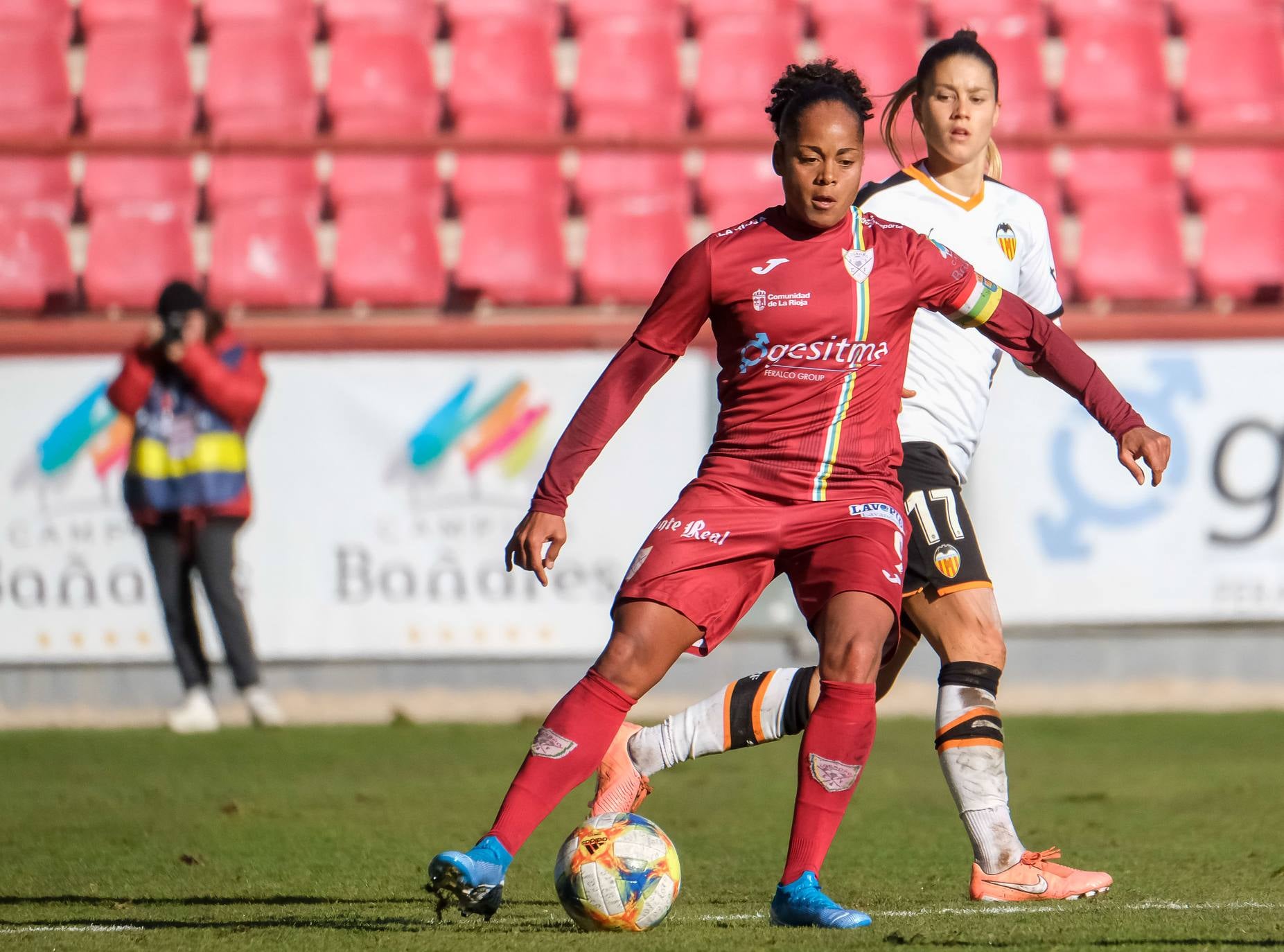 Las riojanas se han impuesto gracias a un gol en propia puerta. 