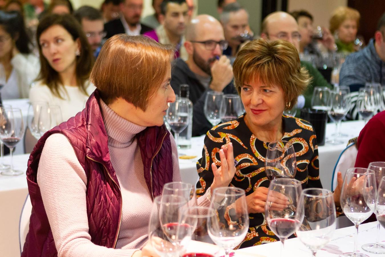 Roberto de Carlos, enólogo de Carlos Serres, presentó anoche la nueva gama Onomástica de esta centenaria bodega jarrera en el Club de Catas.