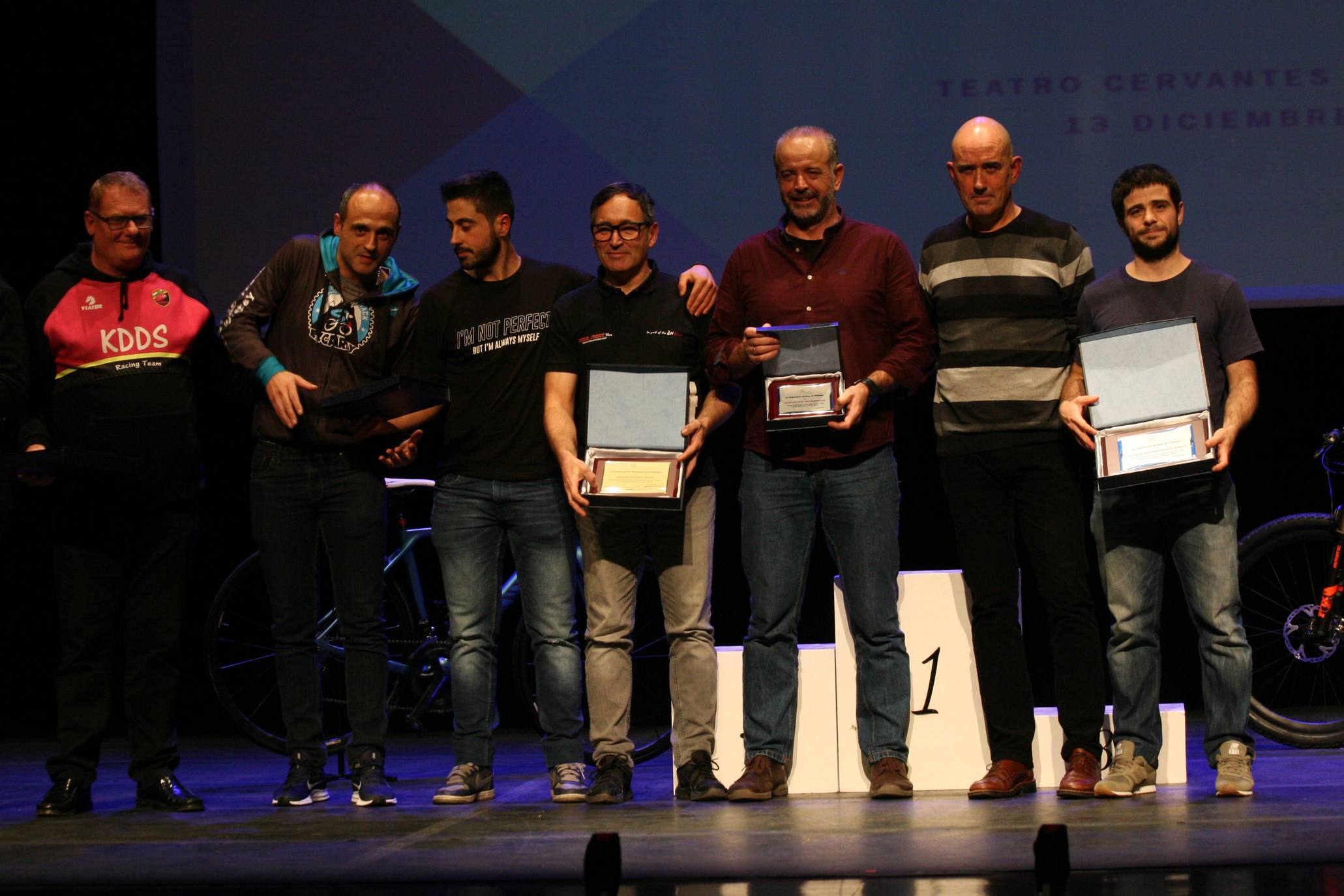 La cita se ha celebrado este sábado en el teatro Cervantes. 