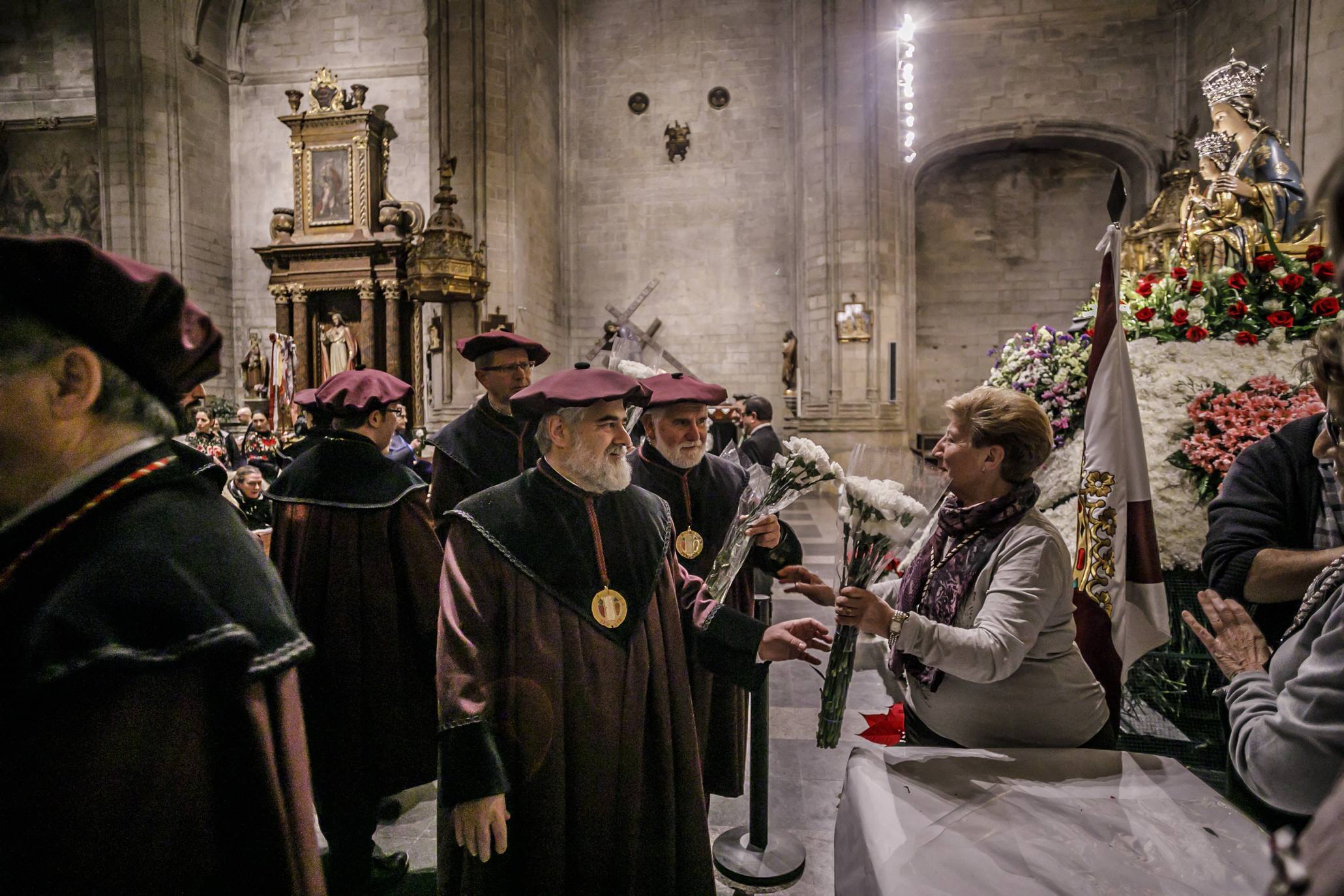 Las vísperas se han celebrado en la iglesia de Santiago