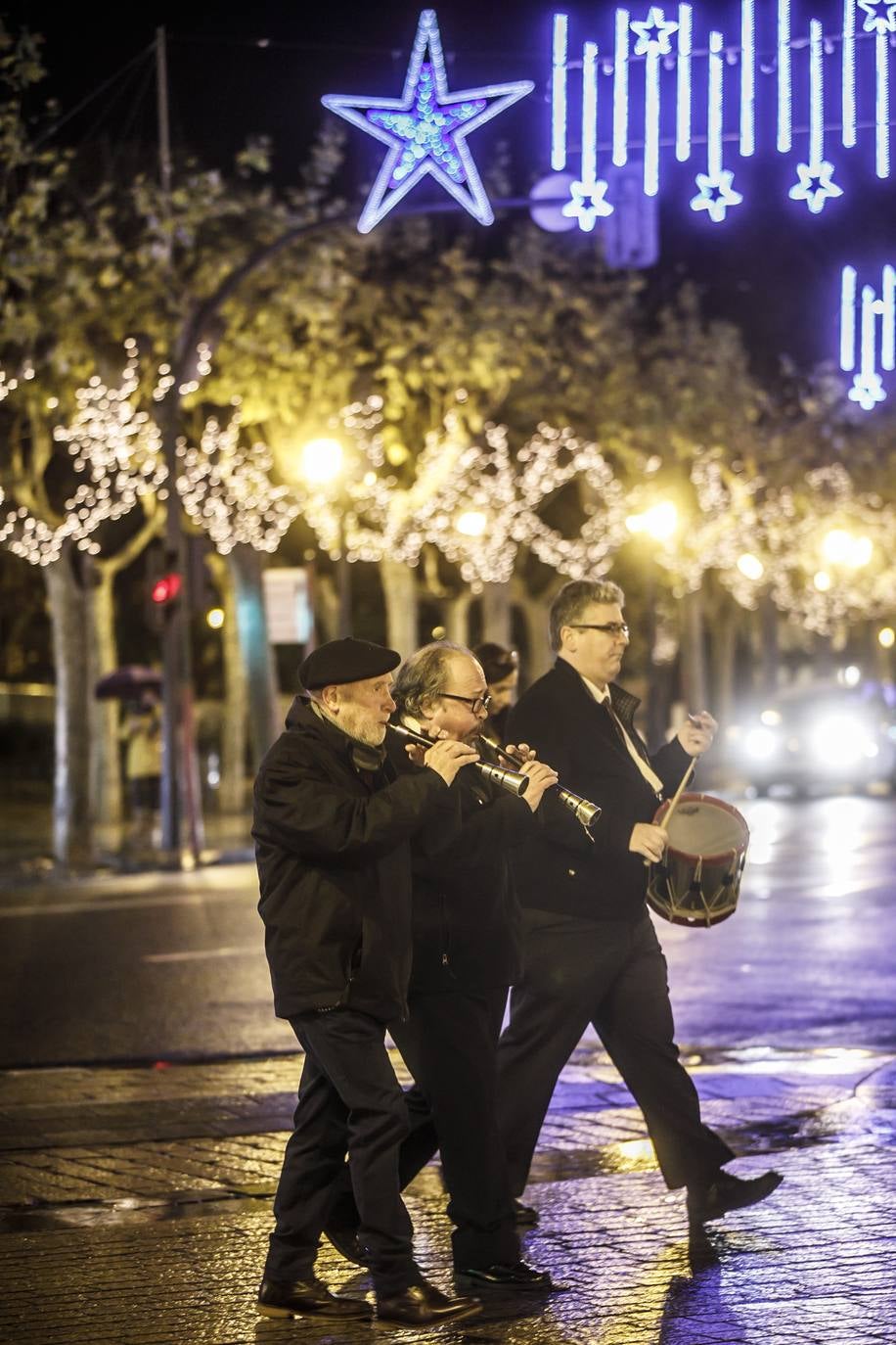 Las vísperas se han celebrado en la iglesia de Santiago