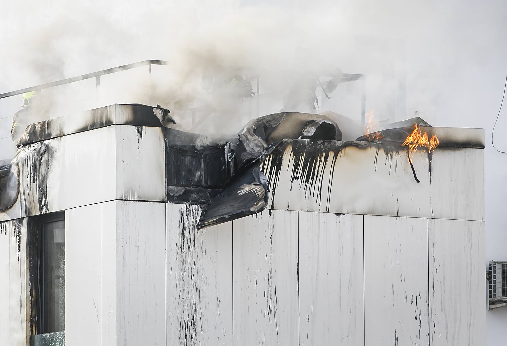 Fotos: Incendio en Doctores Castroviejo