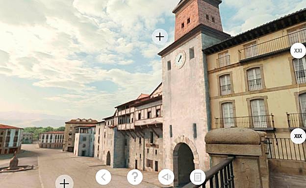 Plaza de la Virgen Blanca.