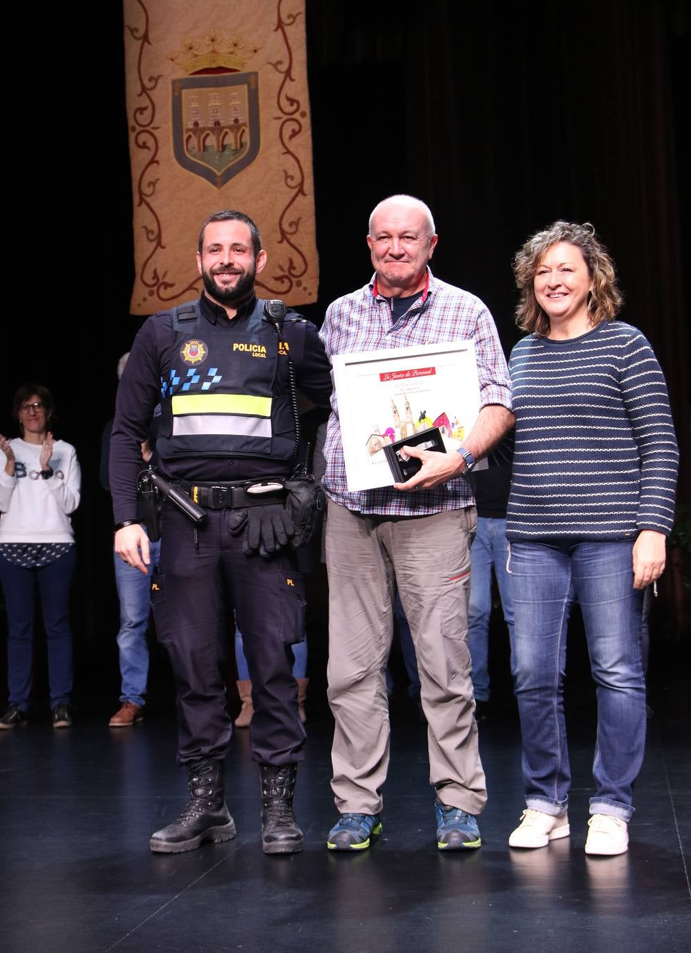 Homenaje a los funcionarios municipales jubilados de Logroño