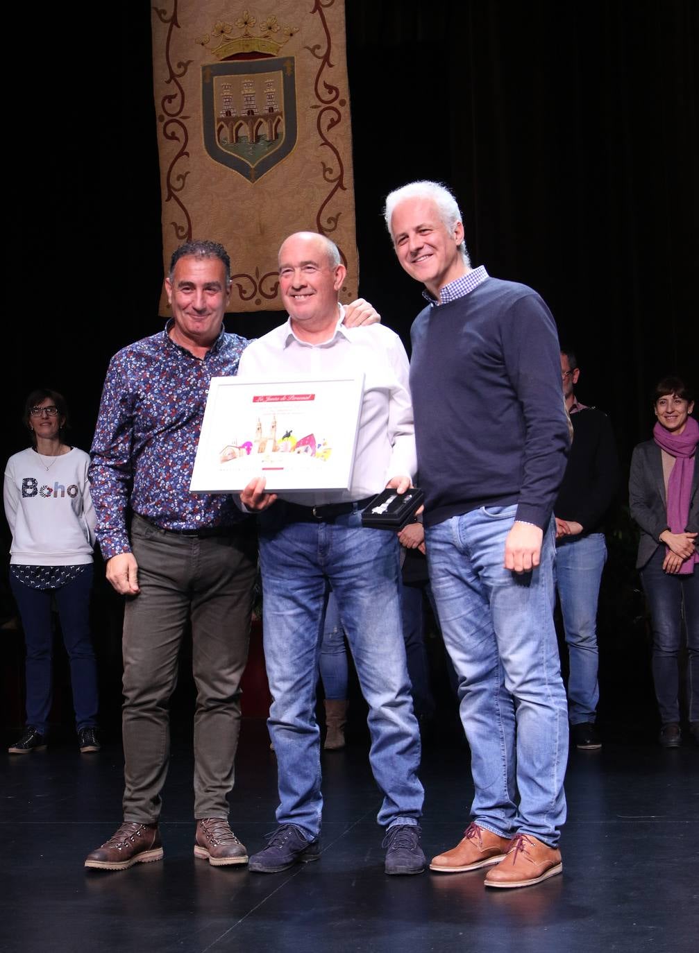 Homenaje a los funcionarios municipales jubilados de Logroño