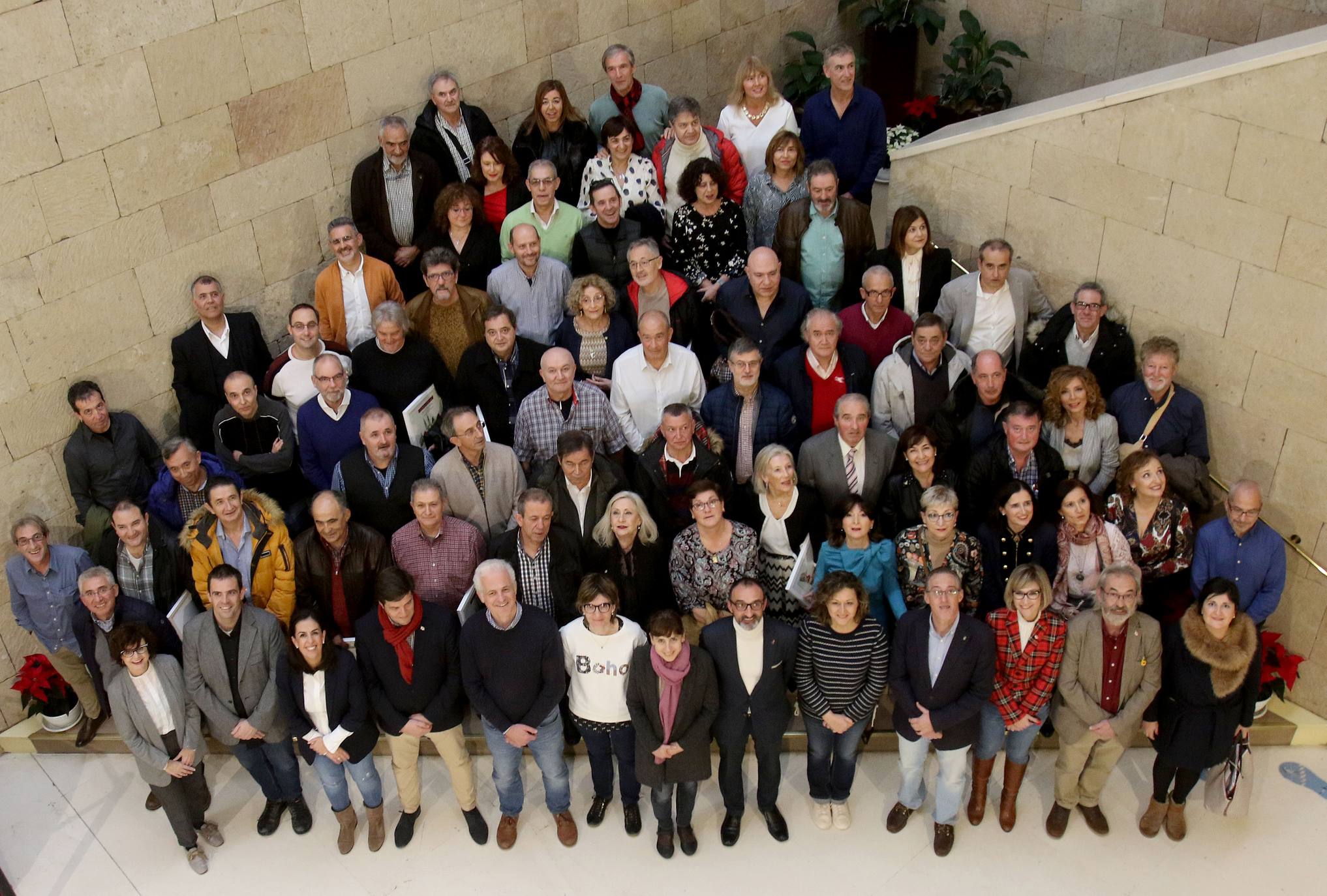 Homenaje a los funcionarios municipales jubilados de Logroño