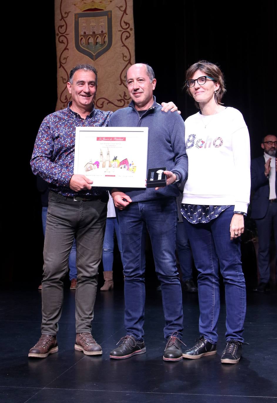 Homenaje a los funcionarios municipales jubilados de Logroño