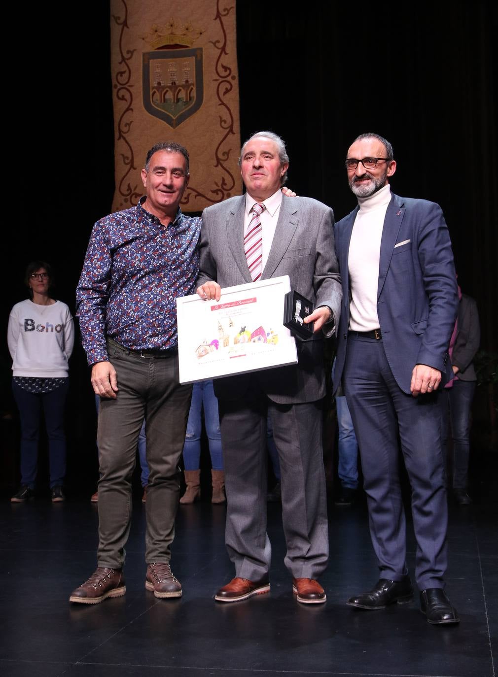 Homenaje a los funcionarios municipales jubilados de Logroño