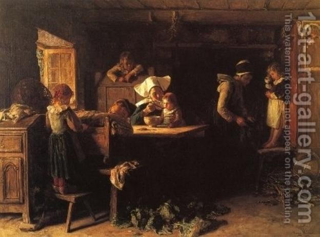 Mañana de Año Nuevo, obra de Henry Mosler (Museo de Arte de Cincinnati).