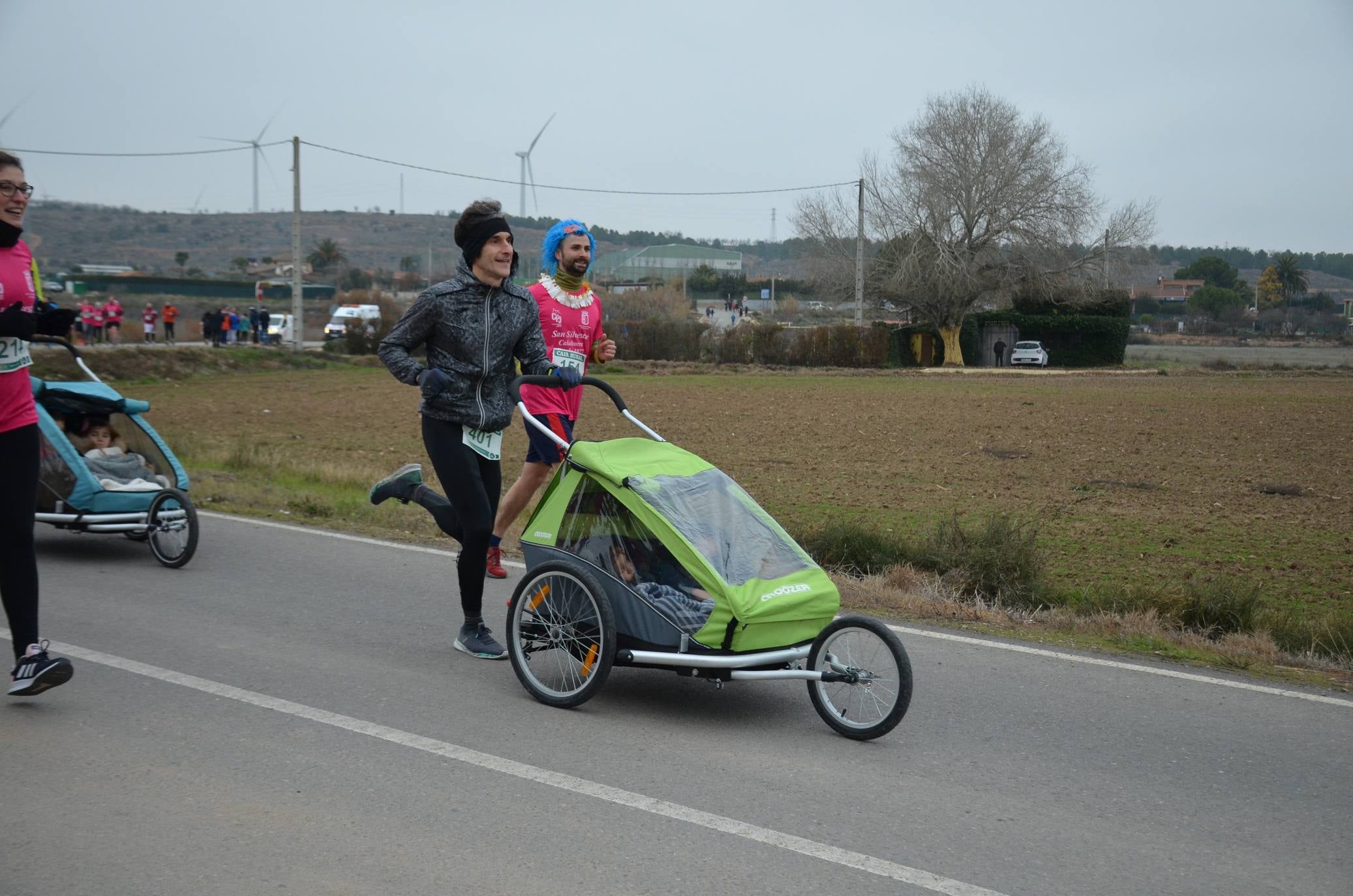 Humor y disfraces en la San Silvestre de Calahorra