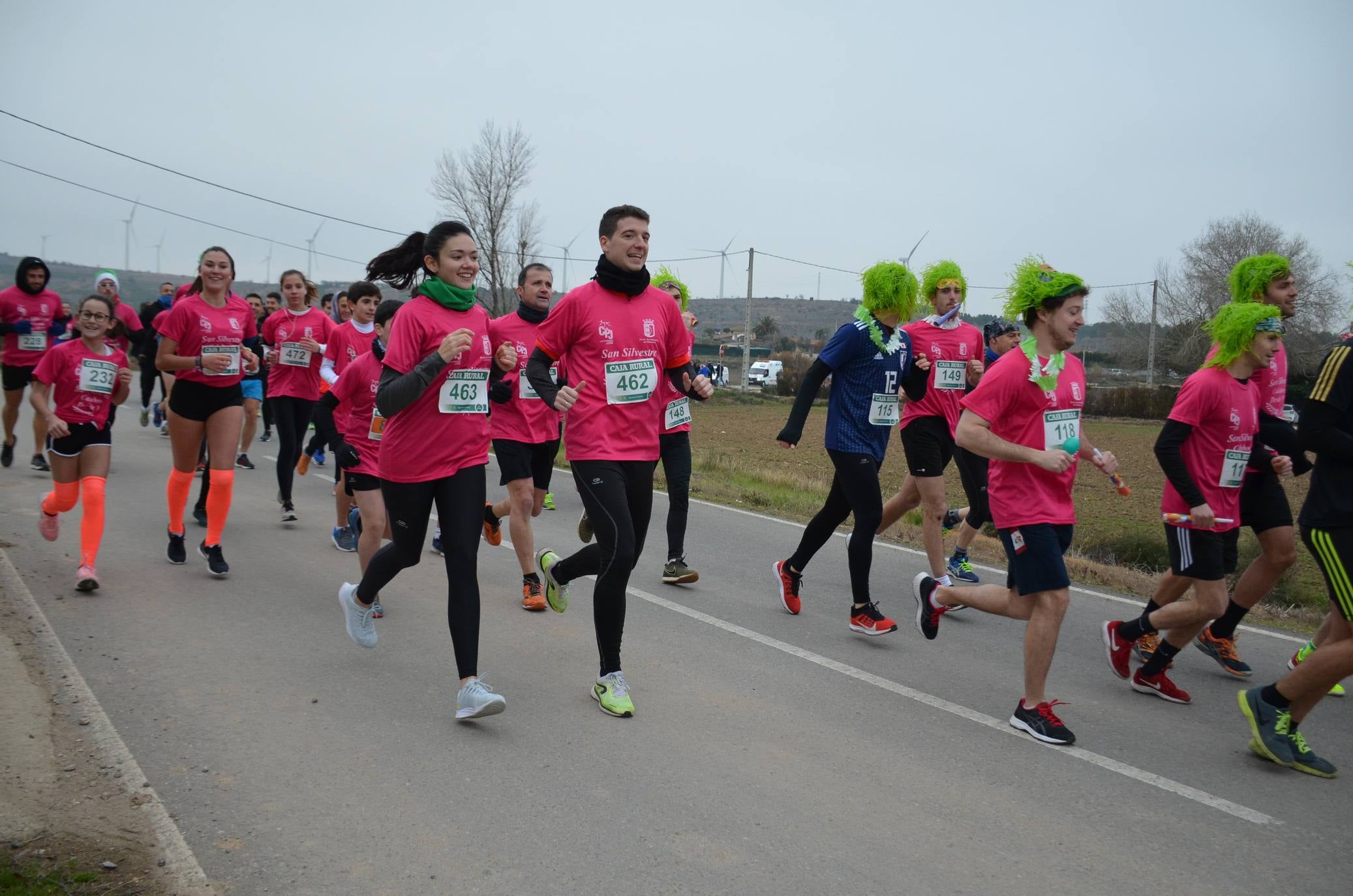Humor y disfraces en la San Silvestre de Calahorra