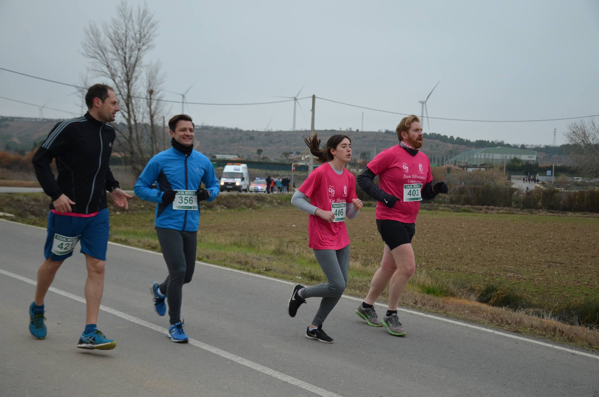 Humor y disfraces en la San Silvestre de Calahorra