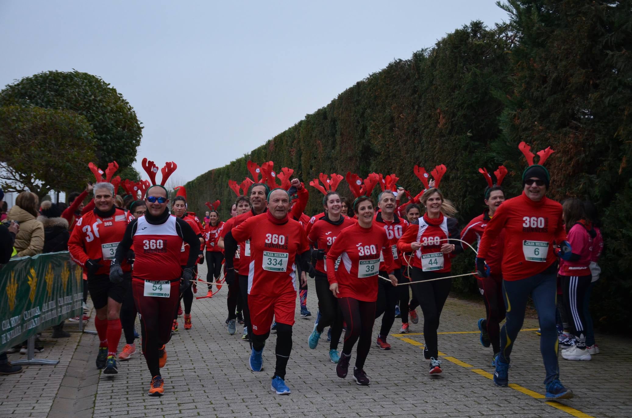 Humor y disfraces en la San Silvestre de Calahorra