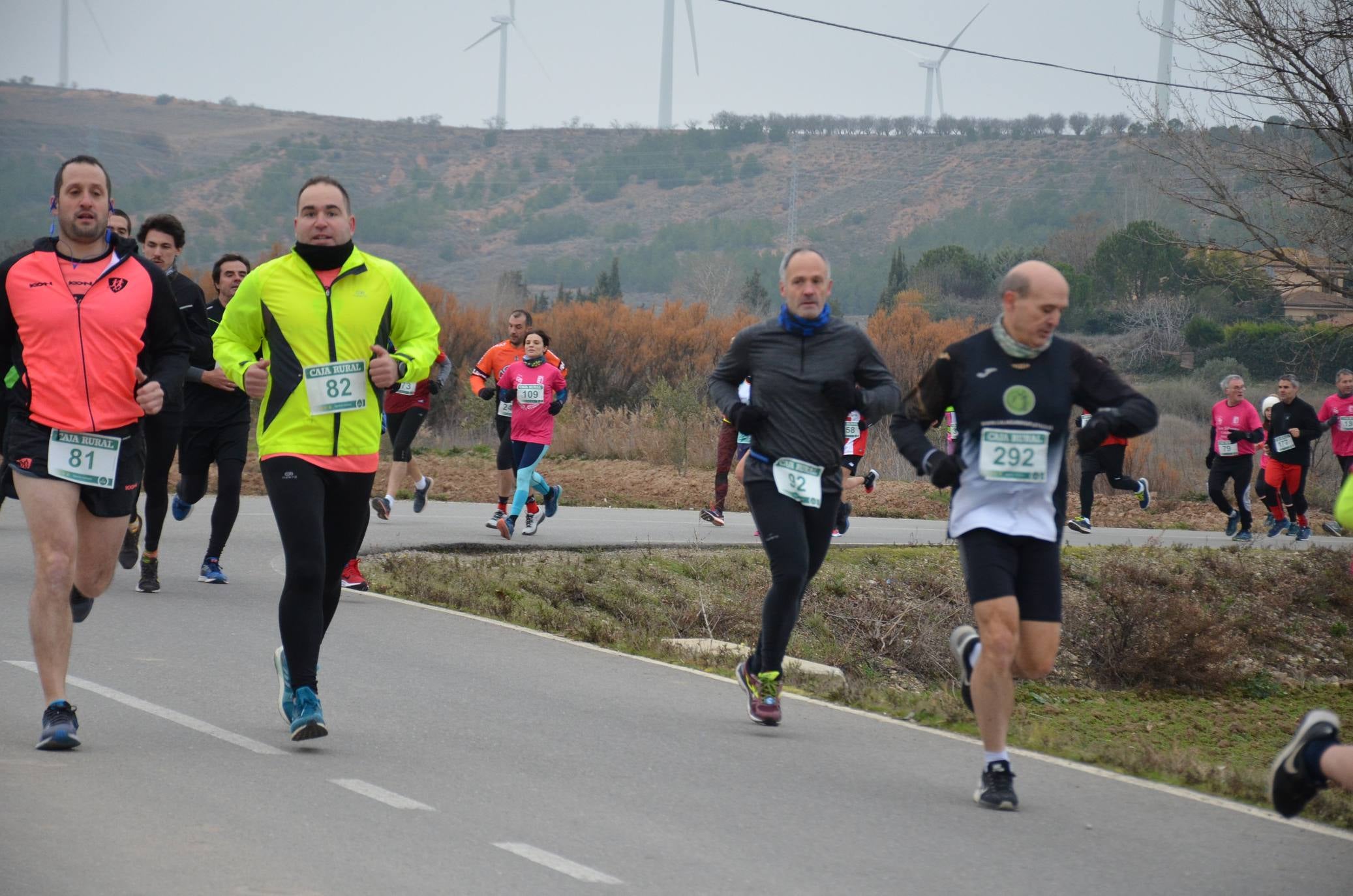 Humor y disfraces en la San Silvestre de Calahorra