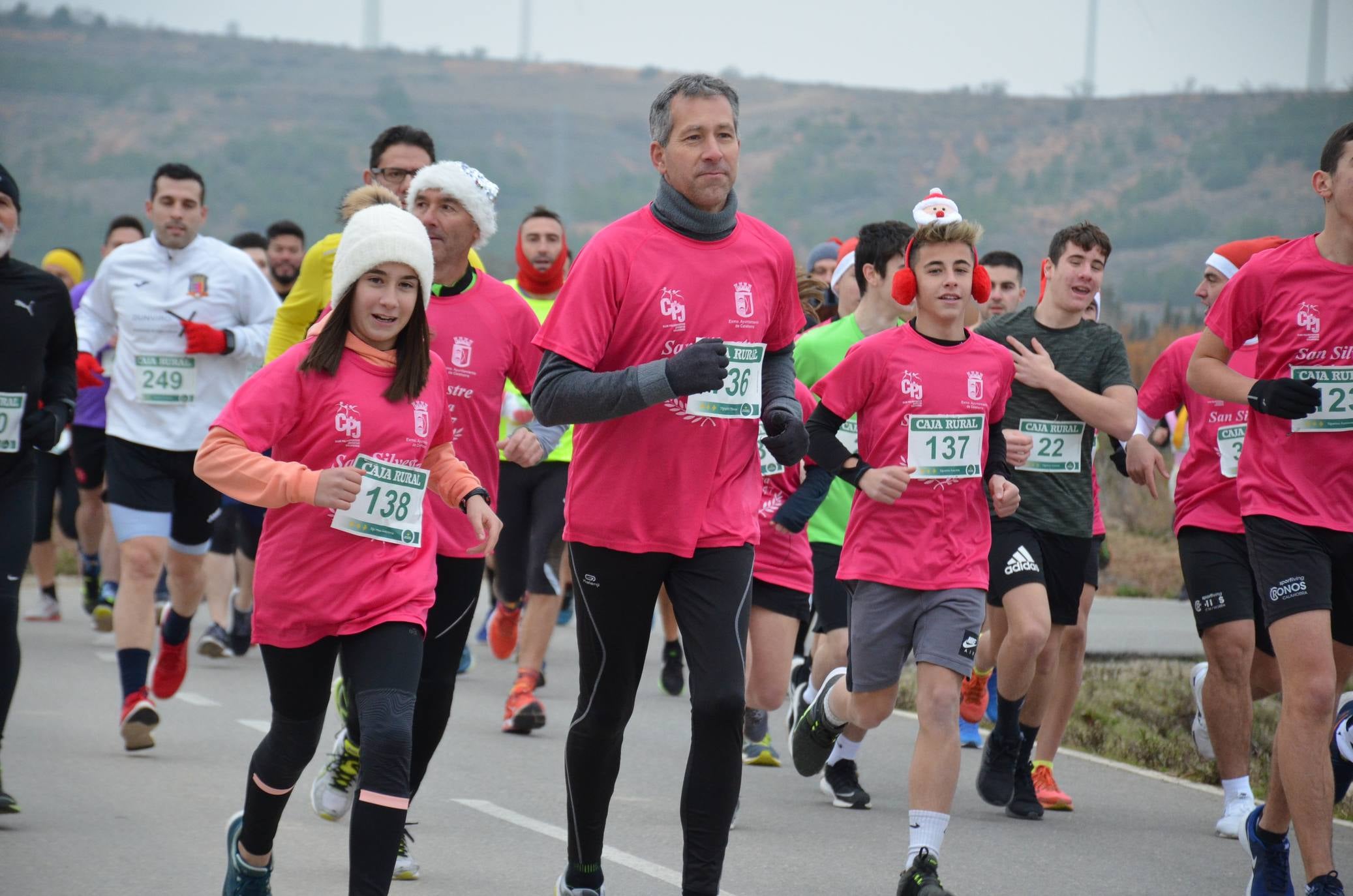 Humor y disfraces en la San Silvestre de Calahorra