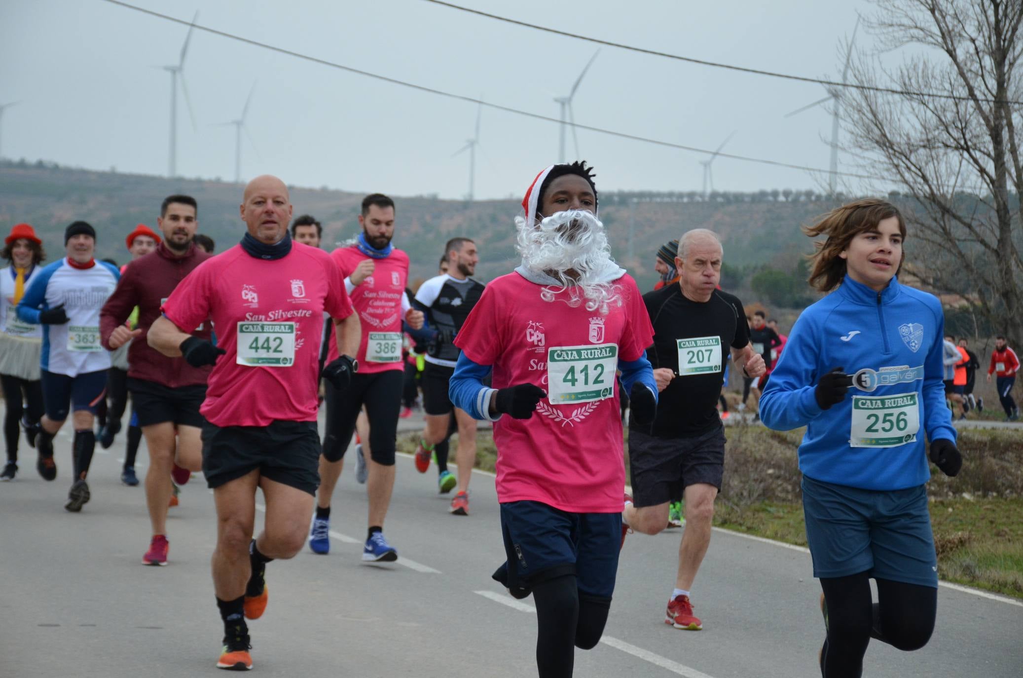 Humor y disfraces en la San Silvestre de Calahorra