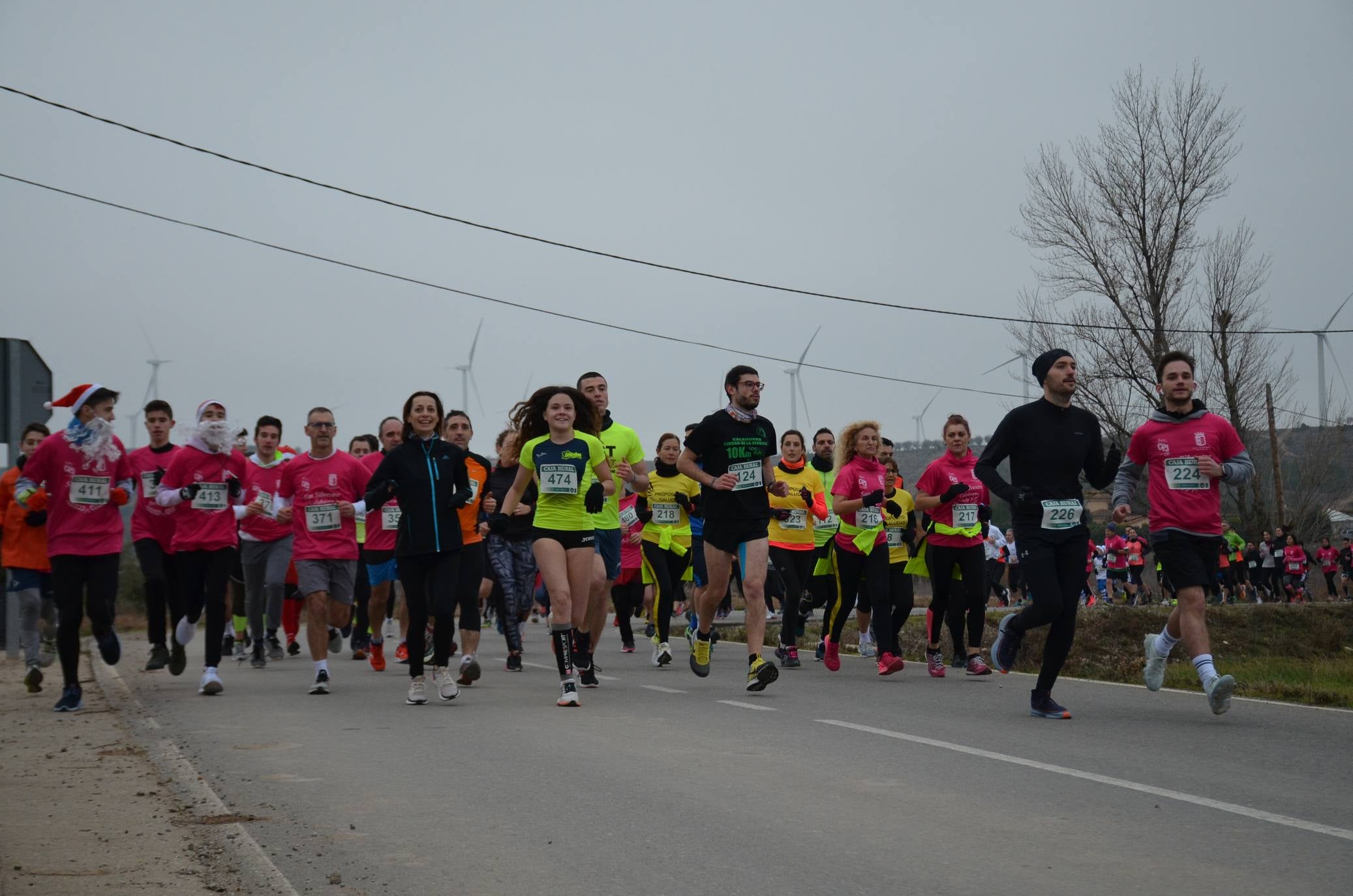 Humor y disfraces en la San Silvestre de Calahorra