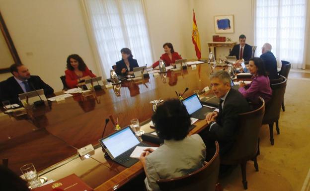 Reunión del Consejo de Ministros. 