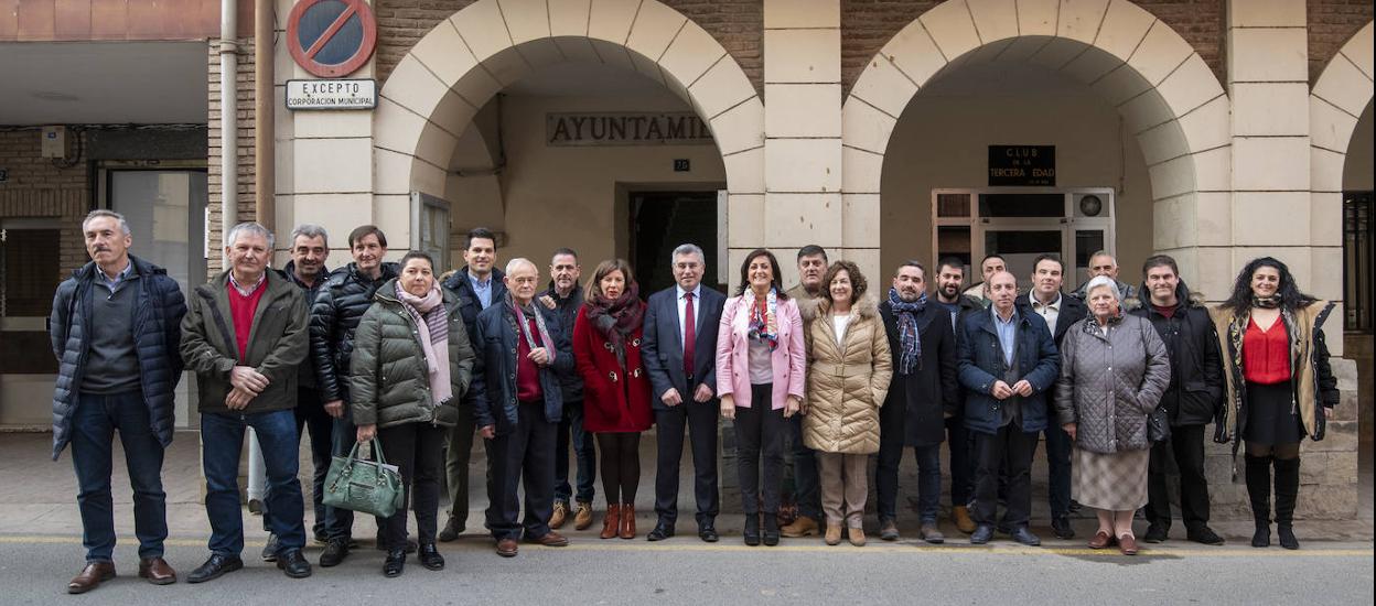 Alcaldes del entorno de Logroño piden a Andreu más frecuencia del metropolitano