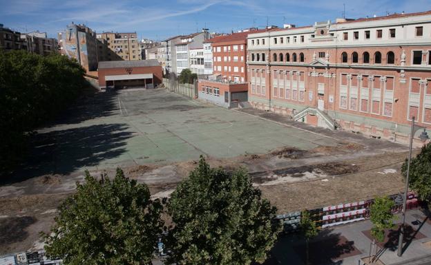 El edificio del antiguo colegio de Maristas. 