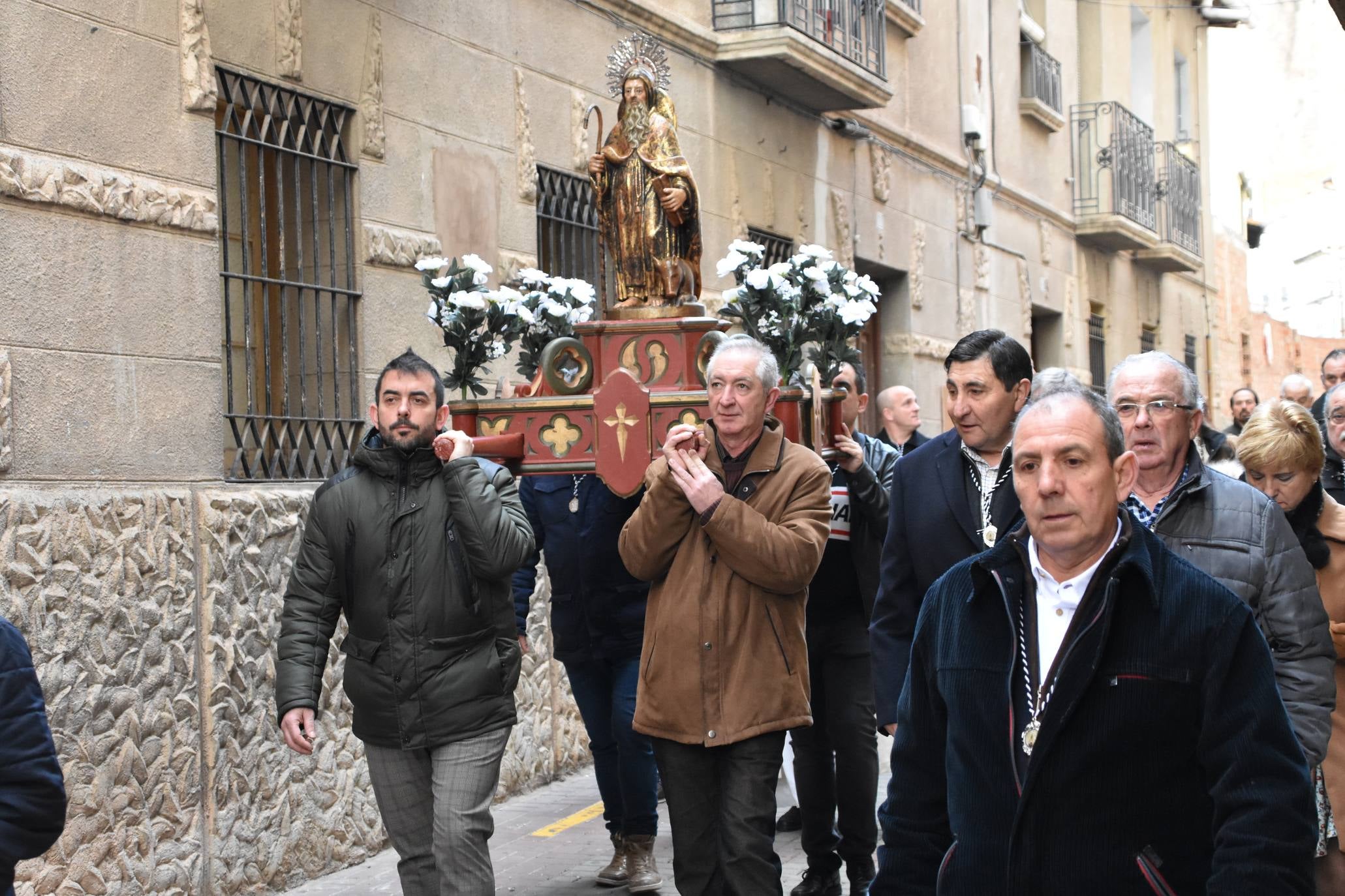 Procesión de San Antón en Quel