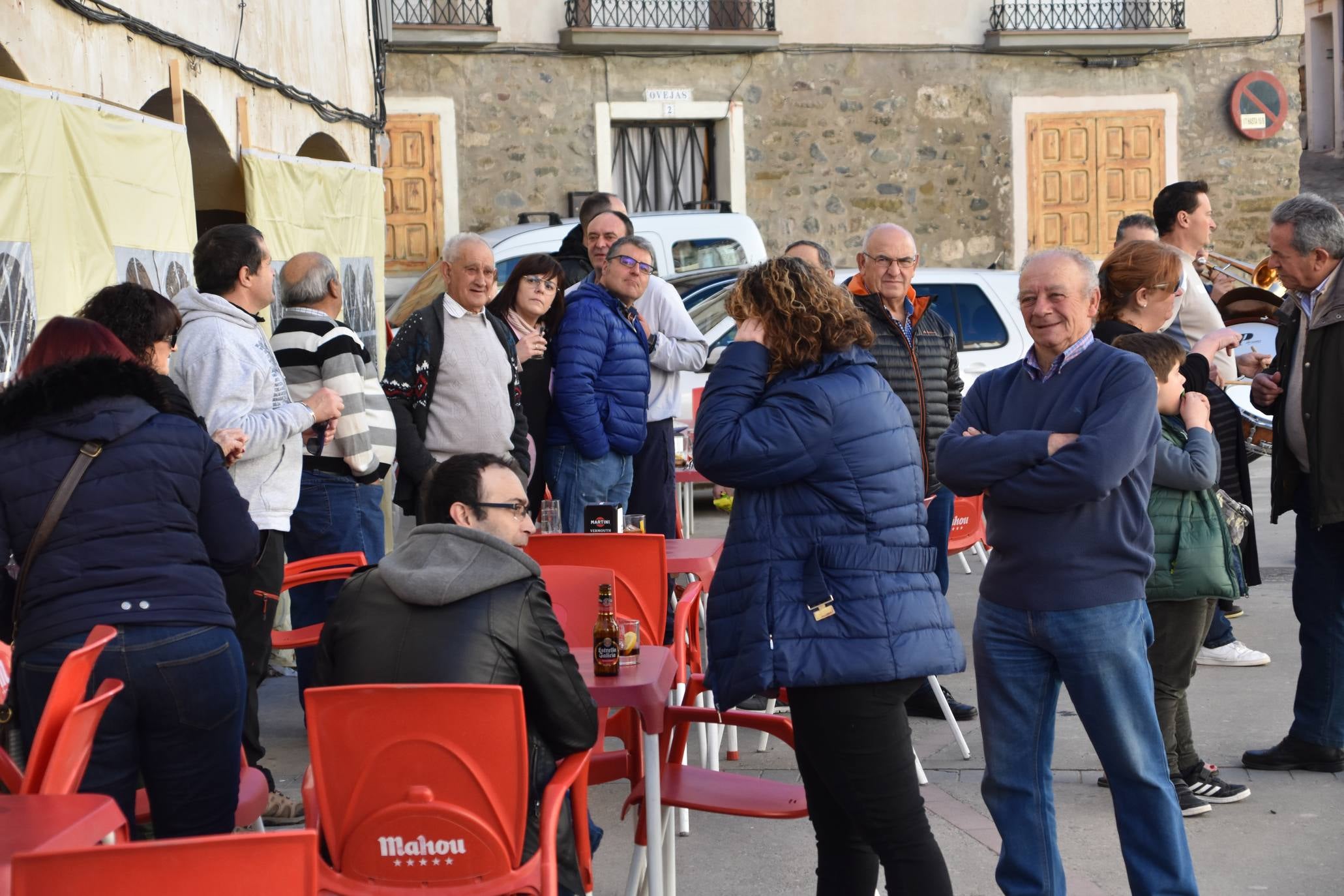 Cornago dispara el cohete por San Blas.