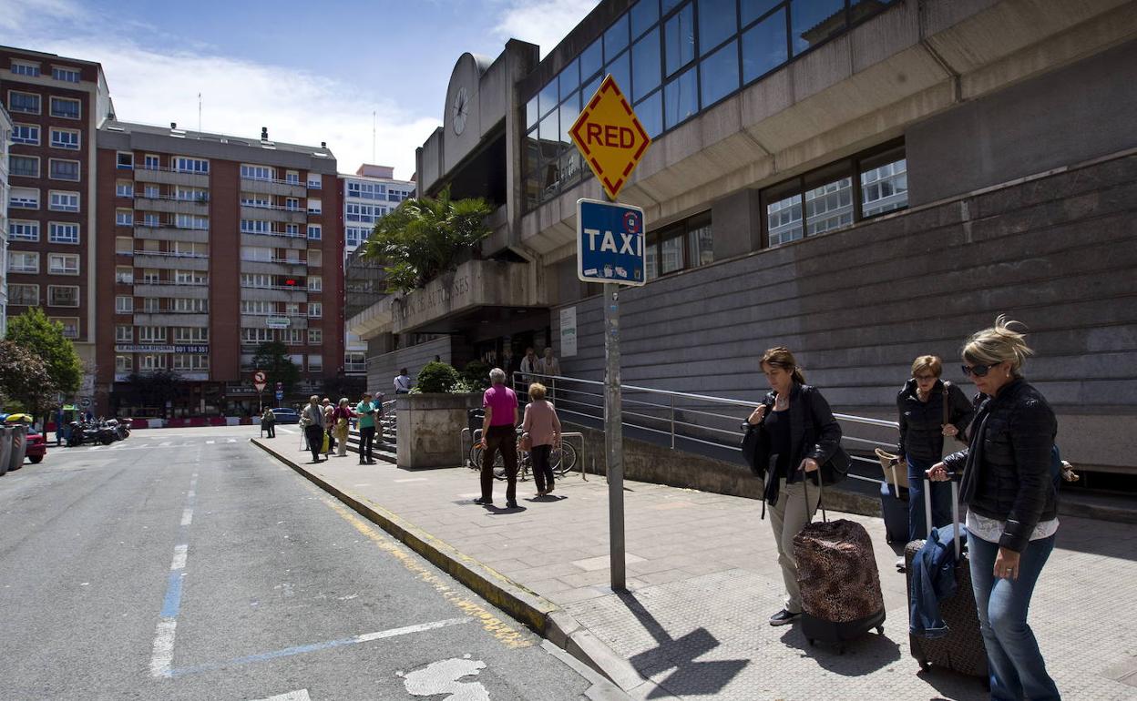 Estación de autobuses de Santander.