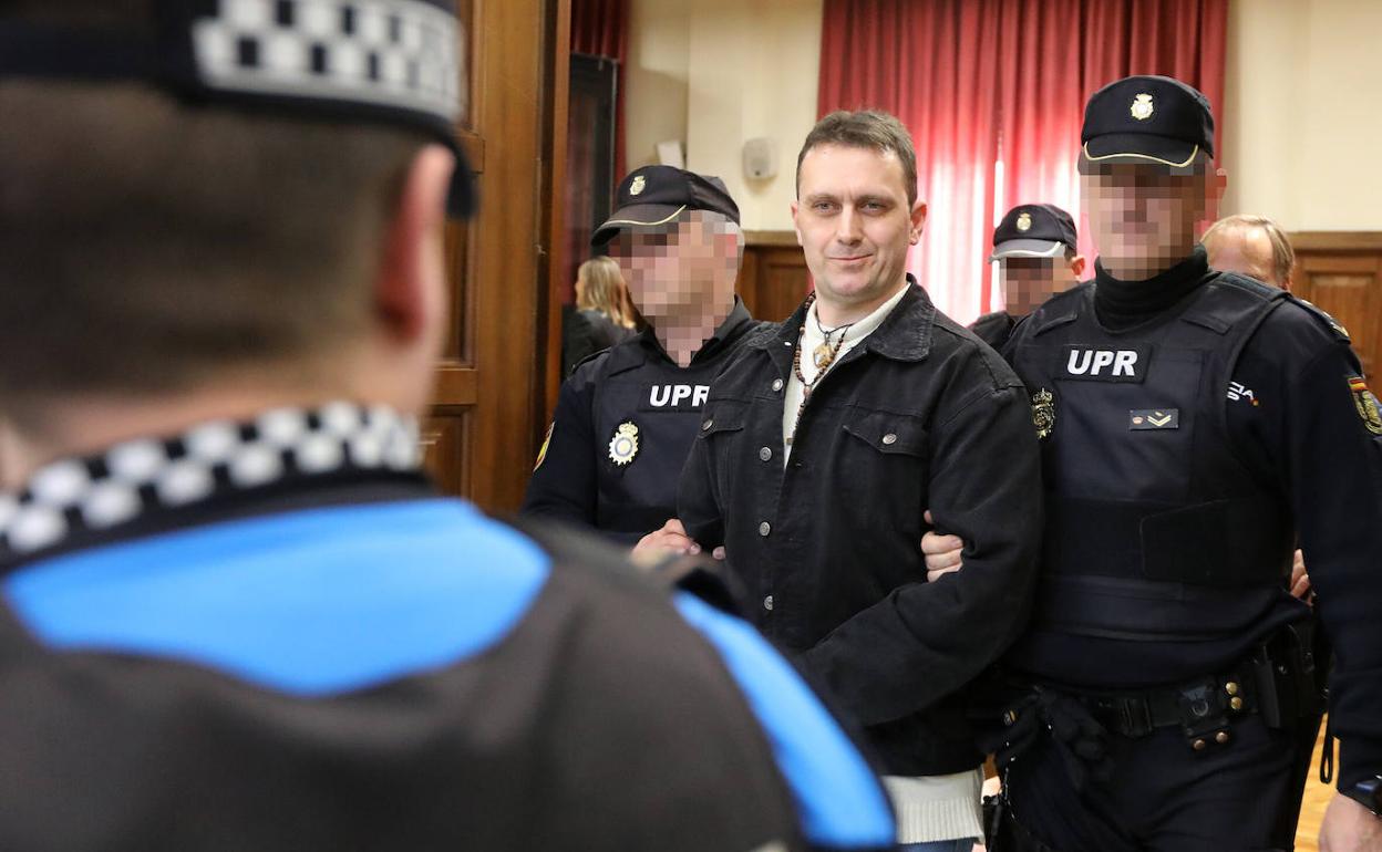 Igor el Ruso, durante el juicio. 