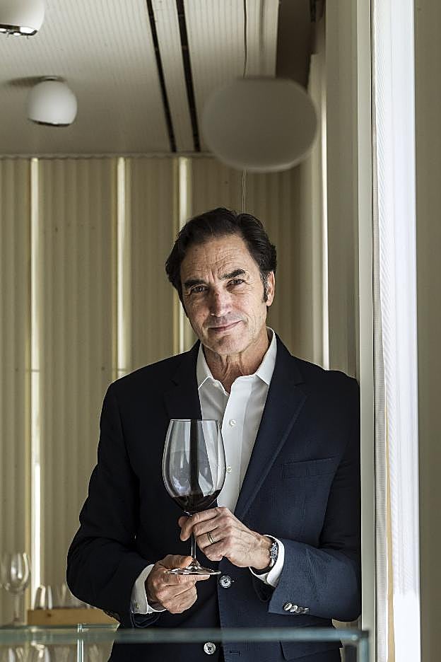 José Félix Paniego, sumiller del Echaurren.