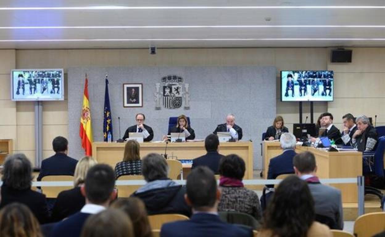 Juicio en la Audiencia Nacional.