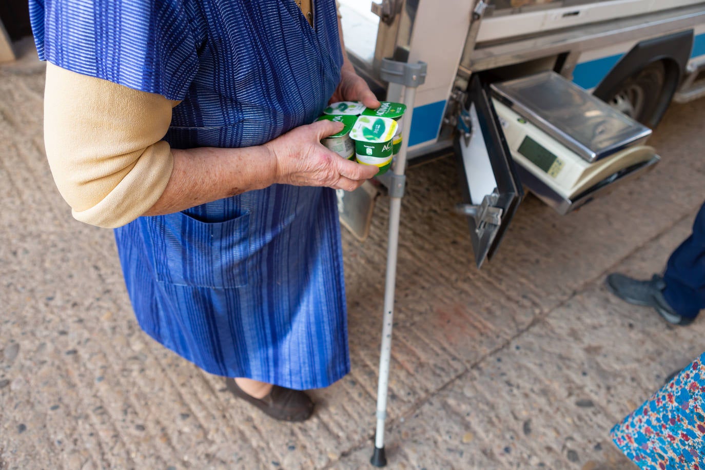 Fotos: Los supermercados móviles de muchos pueblos riojanos