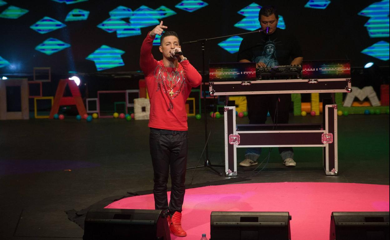 Dasoul en una imagen de archivo de un concierto solidario.