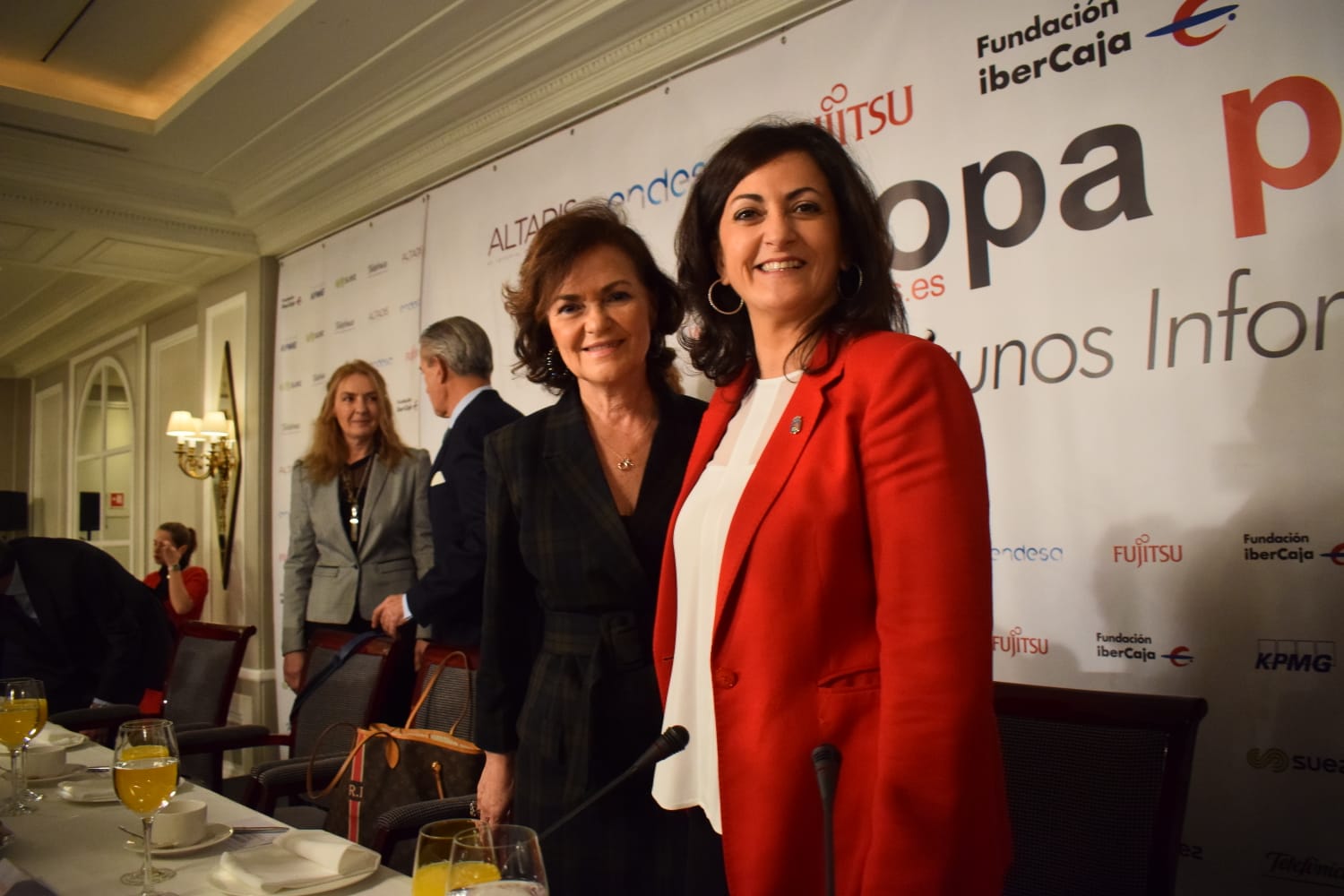 Fotos: Concha Andreu, protagonista este jueves de los Desayunos Informativos de Europa Press