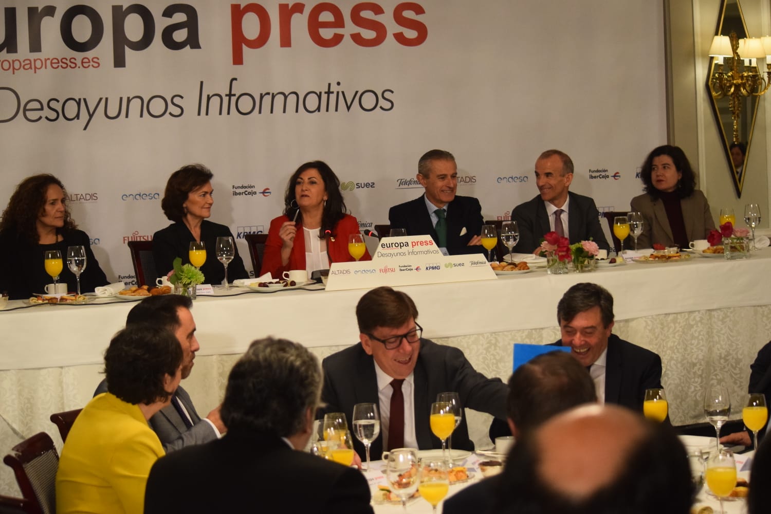 Fotos: Concha Andreu, protagonista este jueves de los Desayunos Informativos de Europa Press