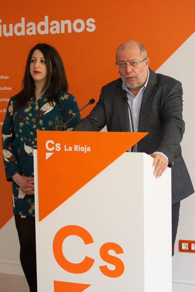 Igea asegura contar en Cs de La Rioja con apoyos críticos a la línea oficial