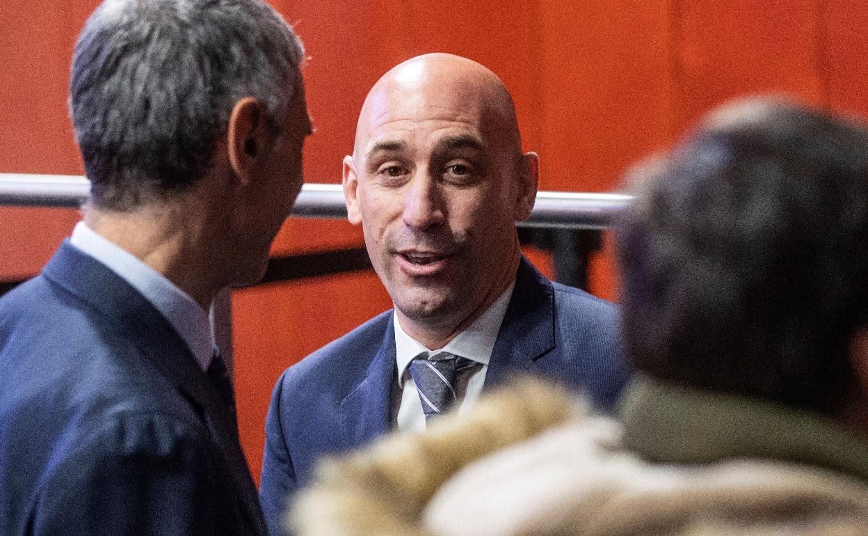 Luis Rubiales, presidente de la Federación Española de Fútbol.