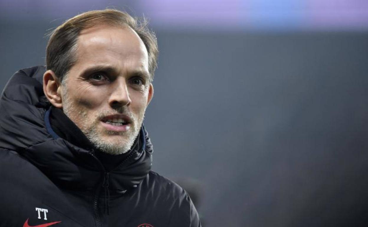 Thomas Tuchel, técnico alemán del PSG.