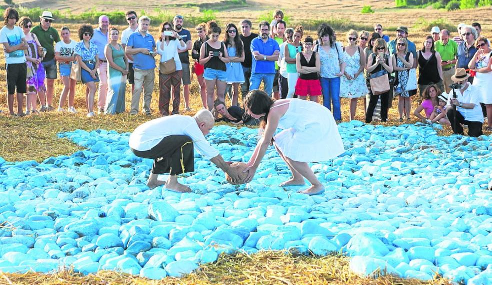 Ocón. Arte en la Tierra, la veterana iniciativa de Félix Reyes y Rosa Castellot. 