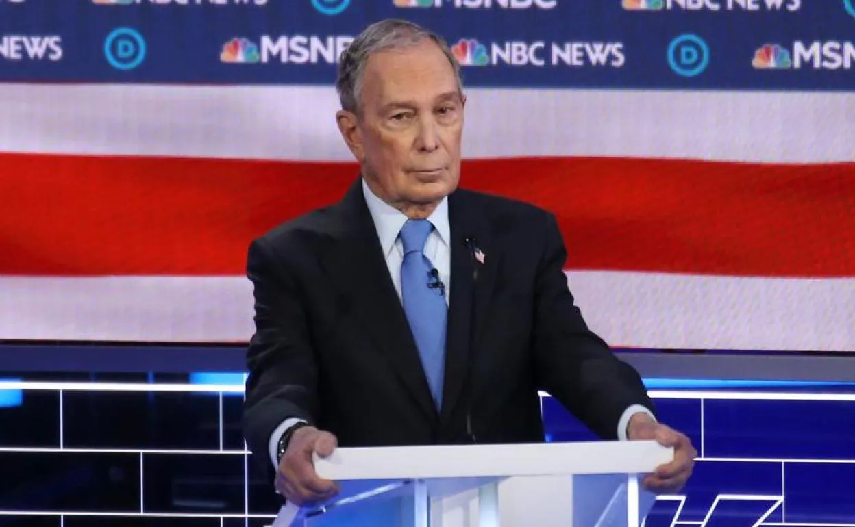 Bloomberg pincha en el primer debate