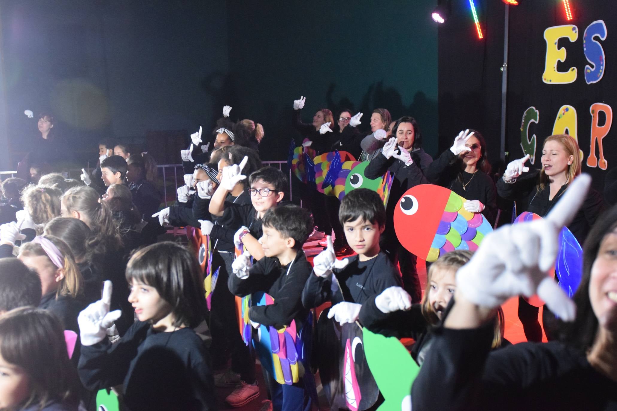 Celebración del Carnaval de las ludotecas municipales de Logroño en el Polideportivo de Las Gaunas.