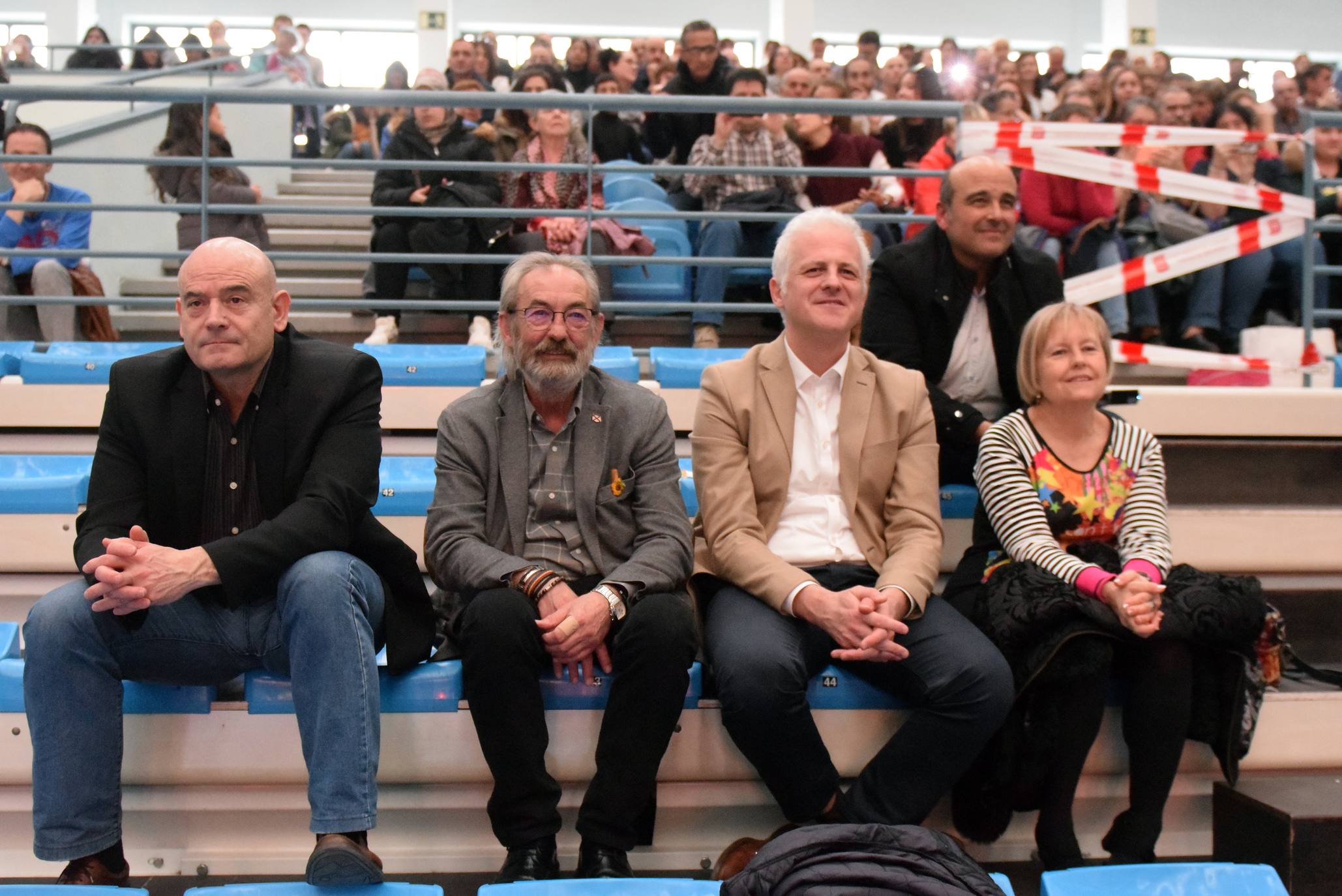 Celebración del Carnaval de las ludotecas municipales de Logroño en el Polideportivo de Las Gaunas.