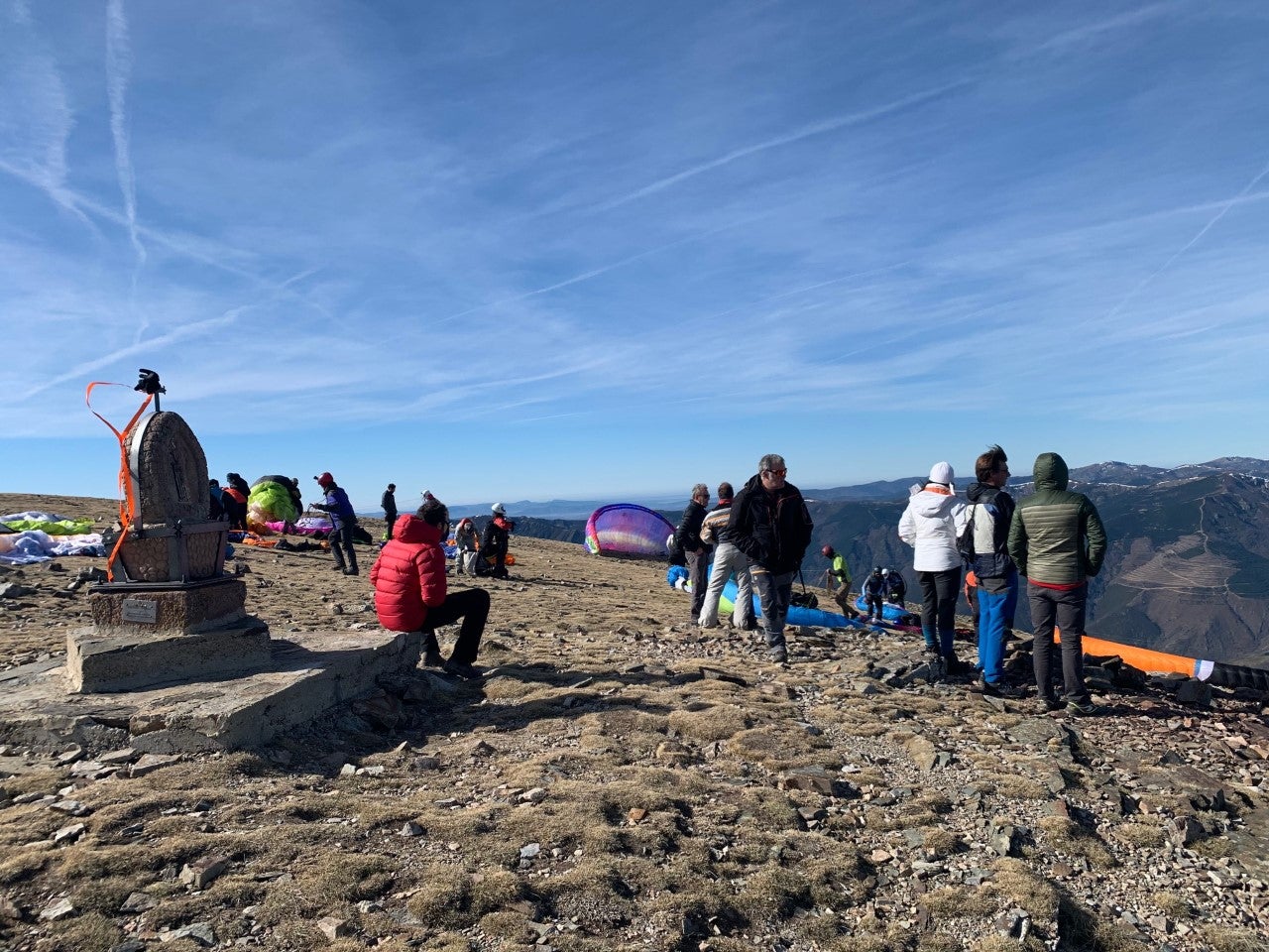 Fotos: Los parapentes sobrevuelan el San Lorenzo