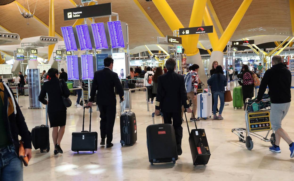 Aeropuerto de Barajas. 