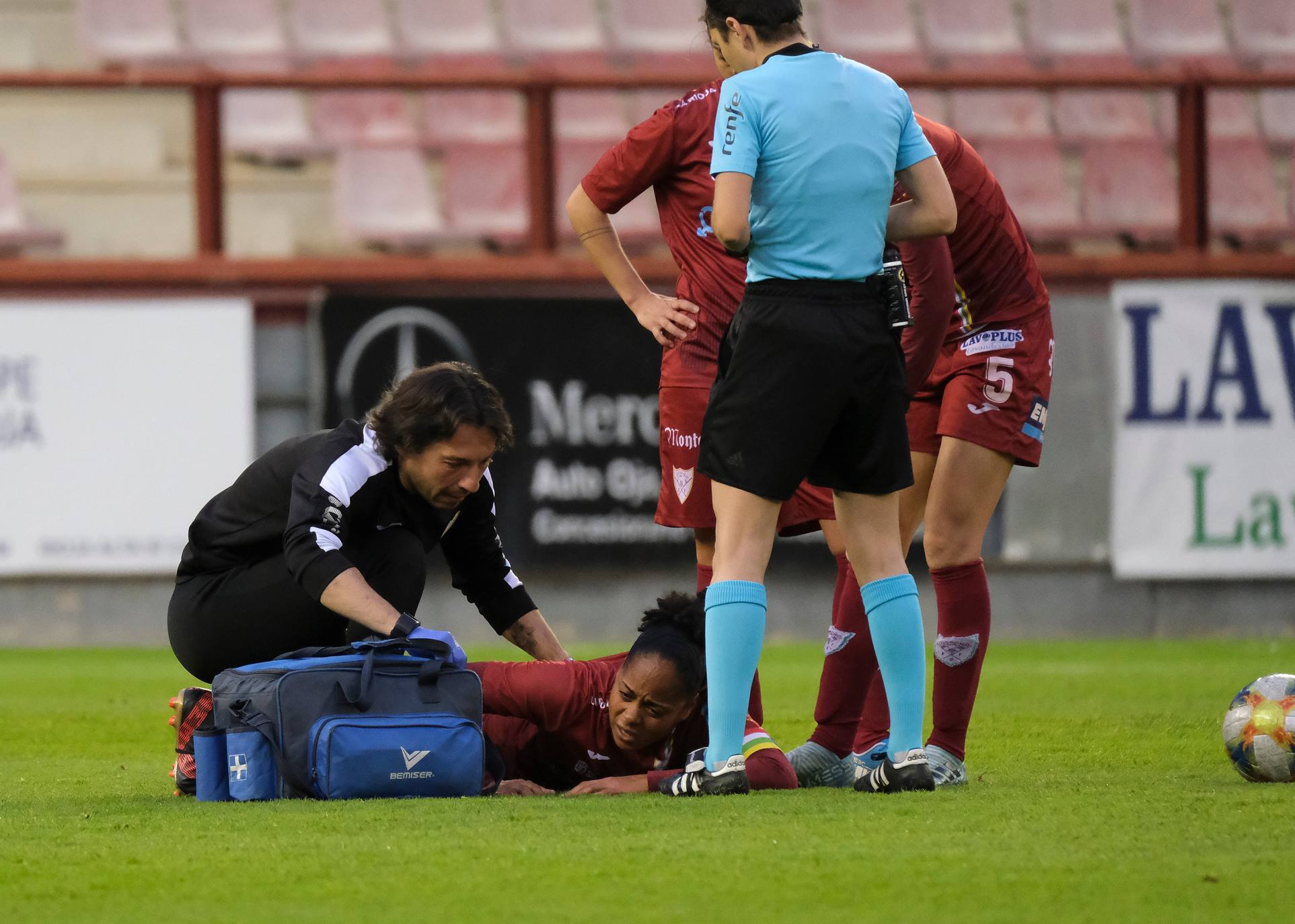 Fotos: Las imágenes de la histórica clasificación del EDF para las semifinales de la Copa de la Reina