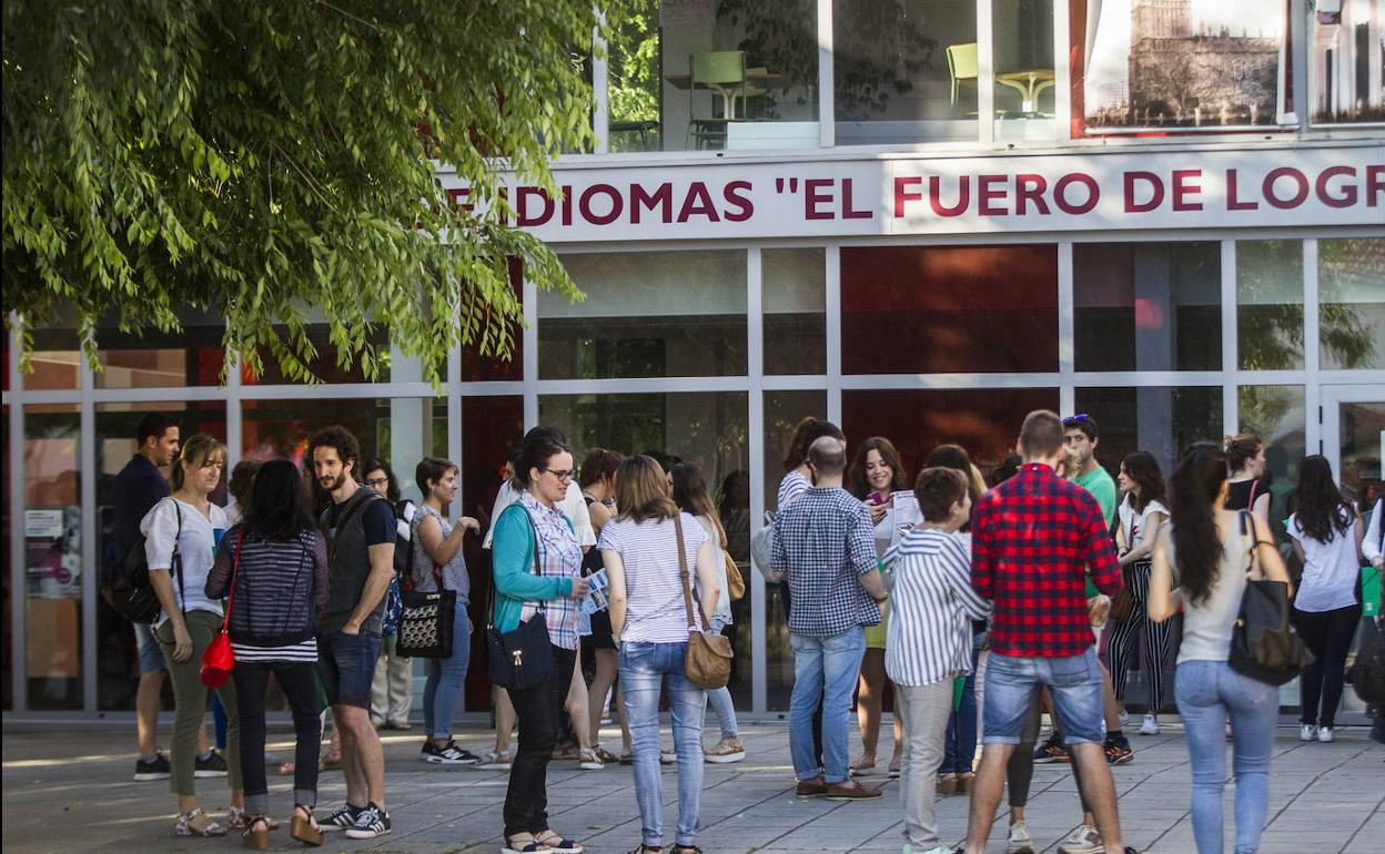 Escuela de idiomas de Logroño.