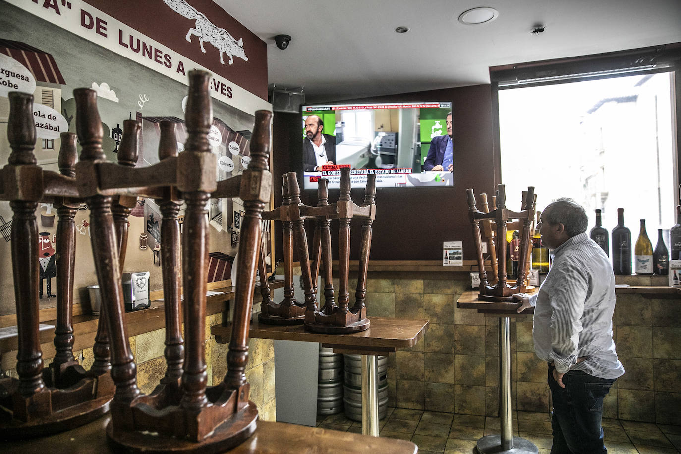 Fotos: El ambiente en las calles logroñesas