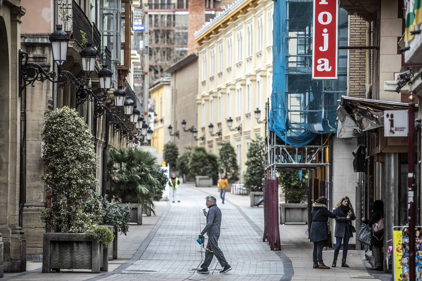 Fotos: El ambiente en las calles logroñesas